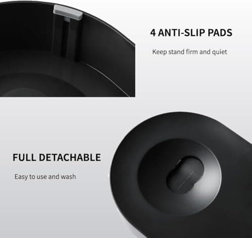 PETKIT 304 Stainless Steel Elevated Cat Bowls&Dog Bowls,Raised Cat Food and Water Bowl Set, Non-Slip, Anti Vomiting 15°Tilted Cat Small Animal Plate 8