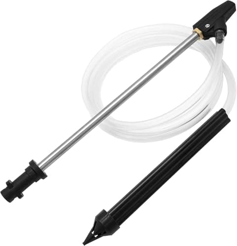 Hierbla Pressure Washer Sandblasting Kit, 2500PSI Sand Blaster,with 3M Hose Pressure Washer Sandblasting Sand Kit, for Karcher Sandblaster Attachment K2, K3, K4, K5, K6, K7
