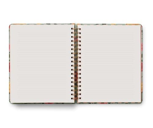 RIFLE PAPER CO. 2025 17-Month Academic Hardcover Spiral Planner | Weekly and Monthly Pages, Inspirational Quotes, Sticker Sheets, Illustrated Pocket Folder (10" x 8.5"), Roses 6