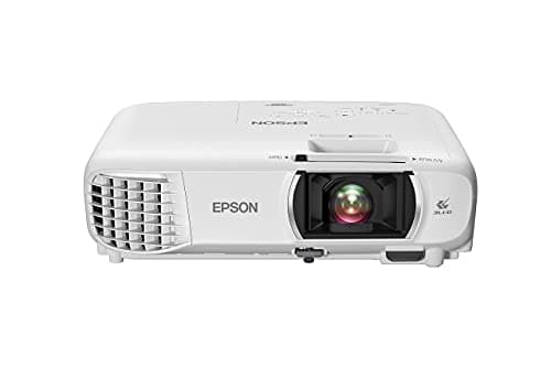 Epson Home Cinema 1080 3-Chip 3LCD 1080p Projector 3400 lumens Color & White Brightness, Streaming/Gaming/ Media Room, Built-in Speaker, Auto Picture Skew, 16,000:1 Contrast, Dual HDMI