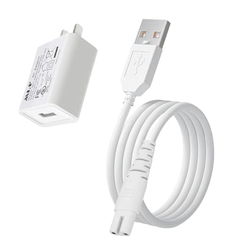 USB Charging Cable for Water Flossers, Portable Cordless Oral Irrigator Replacement Charger for Nicwell, Fairywill, Aquasonic, Nicefeel, Oralfree, INSMART, TUREWELL, Yafex, Zerhunt, Tovendor, 4.1FT