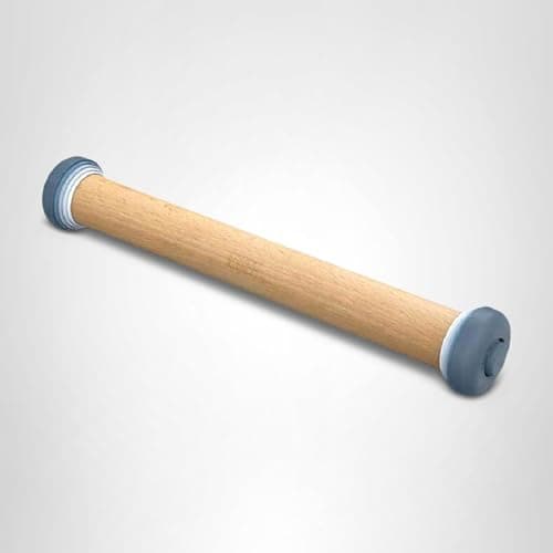Joseph Joseph PrecisionPin - Rolling Pin with adjustable pastry thickness, Baking and dough rollers, Beech Wood, Pastel Blue 7