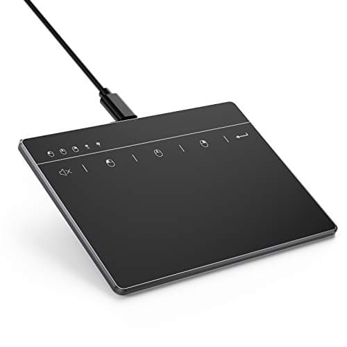 Seenda Touchpad Trackpad, External USB High Precision Trackpad with Multi-Touch Navigation Plug and Play for Windows 10 Windows 7 Desktop/Laptop/Notebook Computer