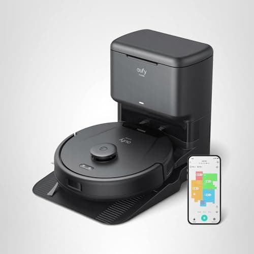 eufy L60 Robot Vacuum with Self Empty Station, Hair Detangling Technology, Up to 60 Days Hands Free Cleaning, 5,000 Pa Suction (Renewed) 9