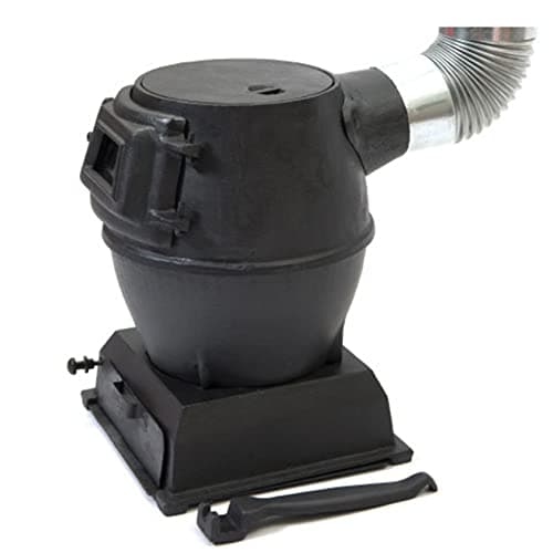 Thickened Cast Iron Rural Heating Stove,View Window,Smokeless Cooker For Tent, Indoor, Villa,Shelter, Heating,daily cooking,BBQ,S 5