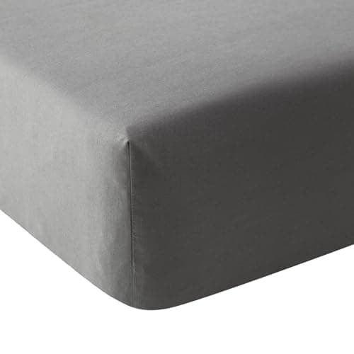 AYASW Fitted Sheet Only Queen Size Deep Pocket 16 inches Premium Soft and Cozy Bed Bottom Sheet 1800 Brushed Microfiber Wrinkle Fade Resistant Easy Care Stable Grey
