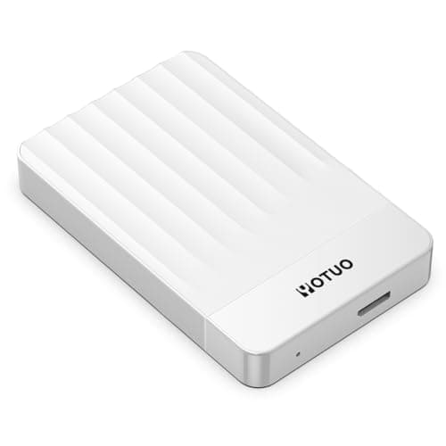YOTUO Portable External Hard Drive Storage Expansion Mobile HDD USB 3.0 for PC, Mac, Desktop, Laptop, PS4, PS5, Xbox One X/S, Xbox 360, Xbox Series X/S, Office & Game (White, 500GB) 9
