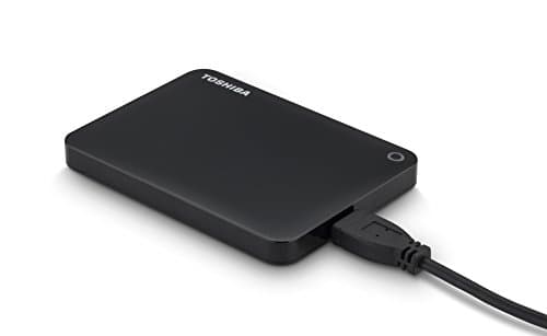 Toshiba Canvio Connect II 1TB Portable Hard Drive, Black (HDTC810XK3A1) 6