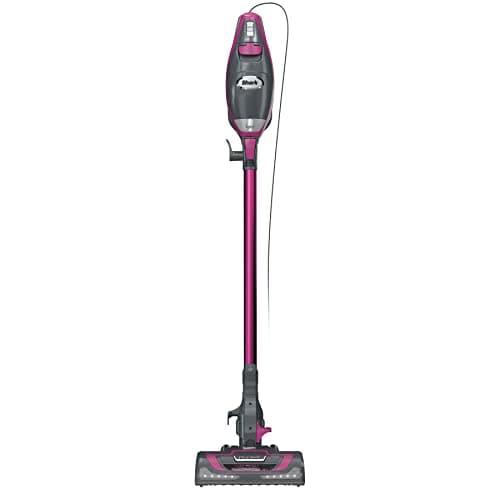 Shark HV371 Rocket Pro DLX Corded Stick, Removable Hand Vacuum, Advanced Swivel Steering, XL Cup, Crevice Tool, Upholstery Tool & Anti-Allergen Dust Brush (Fuchsia) (Renewed)