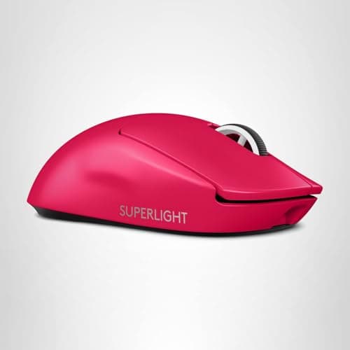 Logitech G PRO X Superlight 2 Lightspeed Wireless Gaming Mouse, Lightweight, LIGHTFORCE Hybrid Switches, Hero 2 Sensor, 32,000 DPI, 5 Programmable Buttons, USB-C Charging, PC & Mac - Magenta 11