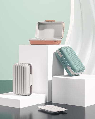 Doter Travel Soap Holder with Lid - Draining Soap Box for Shower -Compact Travel Soap Case Leak-Proof Design for Camping, Hiking, Gym & Outdoor Use | Keeps Soap Dry & Hygienic 8