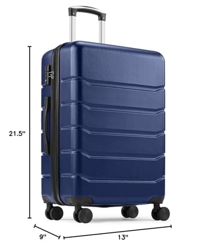 Carry-On Luggage, 20 inch Hard Shell Rolling Suitcase for Travel Expandable Lightweight with Spinner Wheels TSA Lock 8