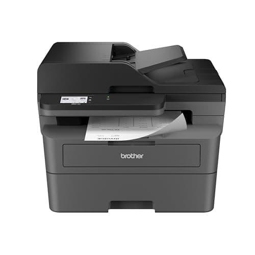 Brother MFC-L2820DW Wireless Compact Monochrome All-in-One Laser Printer with Copy, Scan and Fax, Duplex, Black & White | Includes Refresh Subscription Trial(1), Works with Alexa