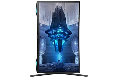 Samsung 32" Odyssey Neo G7 4K UHD 165Hz 1ms G-Sync 1000R Curved Gaming Monitor, Quantum HDR2000, AMD FreeSync Premium Pro, Ultrawide Game View, DisplayPort, HDMI, Height Adjustable Stand, Black 17