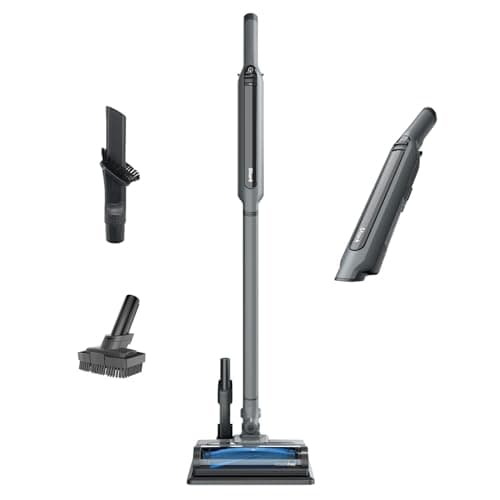Shark WANDVAC System Pet Ultra-Lightweight Powerful Cordless Stick Vacuum with Charging Dock, WS642, Grey