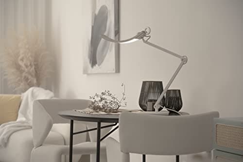 BenQ e-Reading Desk Lamp - Ultrawide and Bright Lighting, Dimmable, Dual Smart Mode, Adjustable Arm, Auto-dimming, High CRI, Eye-Caring Lamp for Home Office, Reading, Study, Craft, Matte Gold 7