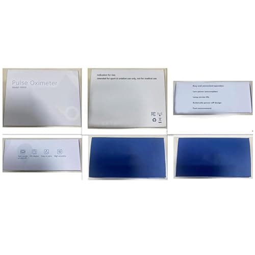 TYNDALL Pulse Oximeter Rechargeable, Oximeter Finger with Pulse and Oxygen, Oxygen Monitor Fingertip, Heart Rate Monitor Finger, Oximetry for Sports Aviation Use Only (Pink) 5