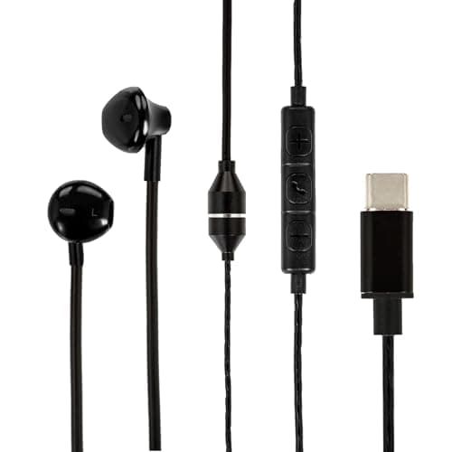 Sanxir Air Tube Headphones, Anti-EMF headsets with USB-C Jack, Air Tube Earphones with Radiation Protection, Volume Control, Comfortable Fit. (Black) 7