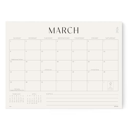 Jotsome Magnetic Calendar for Refrigerator 2026-2027, Monthly Fridge Calendar From Now to June 2027 14x10.5 inch, Easy Planning, Gift for the Holidays (Horizontal)