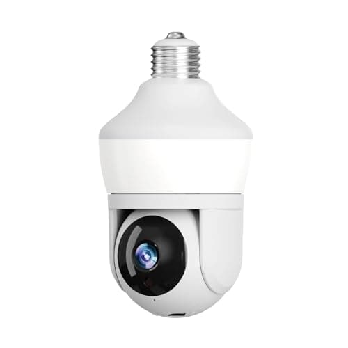 Sight Bulb Pro Security Camera with 80 Watt Equivalent LED Light, Two Way Talk, HD Video WiFi Smart Camera, Perfect for Indoor Outdoor Night Vision Motion Detection