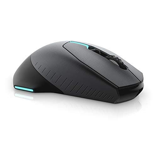 Alienware Wired/Wireless Gaming Mouse AW610M - 16000 DPI Optical Sensor, 350 Hour Rechargeable Battery, 7 Buttons, 3-ZONE 16.8m AlienFX RGB Lighting, Ergonomic - Dark Side of the Moon 11
