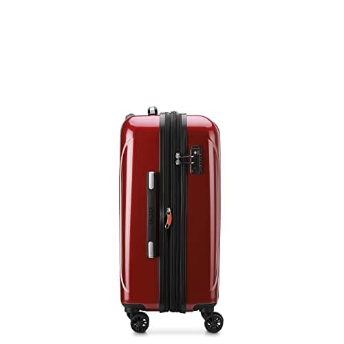 DELSEY PARIS Helium Aero Hardside Expandable Luggage with Spinner Wheels, Brick Red, Carry-On Plus 21 Inch 6
