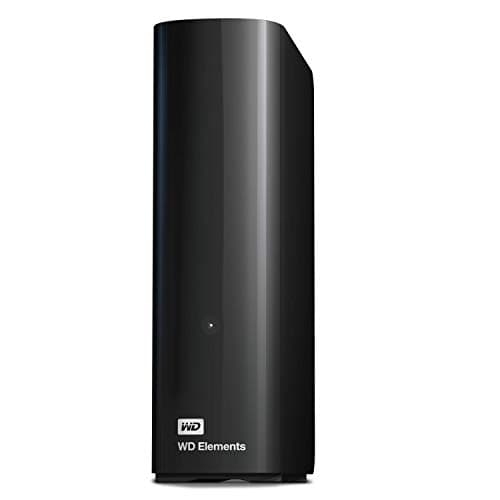 Western Digital WD 24TB Elements Desktop External Hard Drive for Plug-and-Play Storage, USB 3.2 Gen1 - WDBWLG0240HBK-NESN