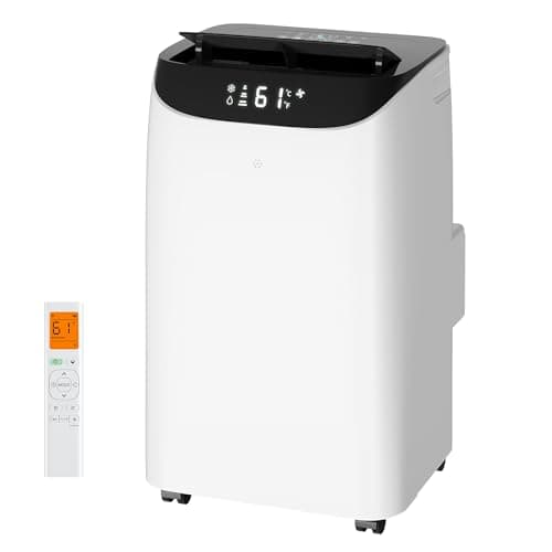 Inverter 16000 BTU Portable Air Conditioner, 3 in 1 Portable Ac Unit Cools Up for Rooms 850 Sq. Ft, Dual Hose Standing AC for Bedrooms with Dehumidifier, Fan, Quiet Sleep Mode, Remote Control