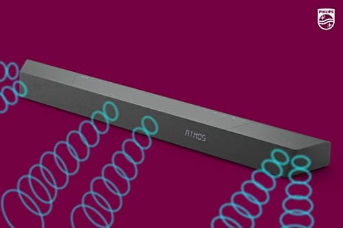 PHILIPS B8507B 3.1-Channel Soundbar with Wireless Subwoofer and Dolby Atmos - Black 7