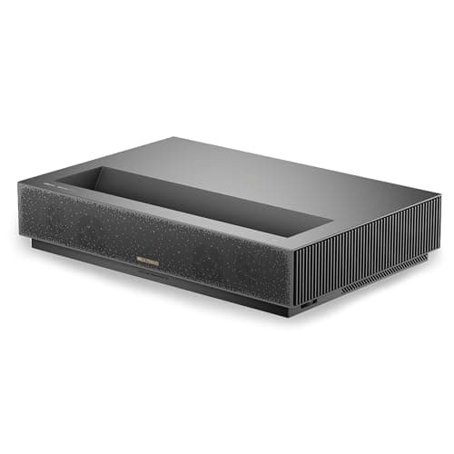 Formovie Cinema Edge 4K UHD Ultra Short Throw Projector, Google TV UST Laser Projector with Licensed Netflix, HDR10 150" ALPD Laser TV, Dolby Audio DTS-H for Home Theater