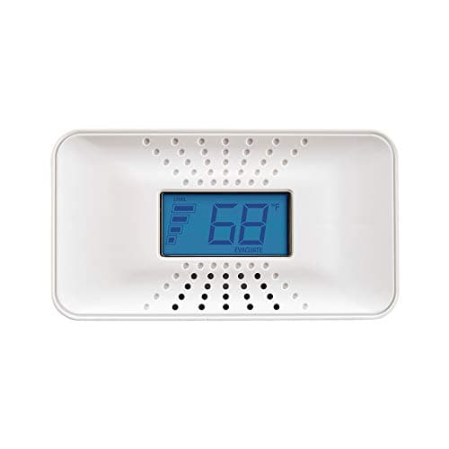 First Alert CO710 Carbon Monoxide Detector with 10-Year Battery and Digital Temperature Display , White