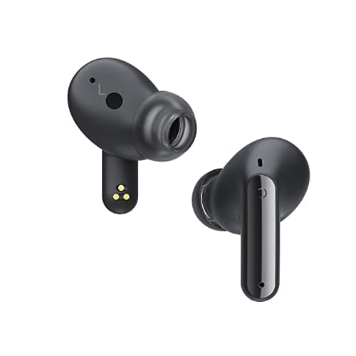 LG Tone Free FP9 - Active Noise Cancelling Wireless Bluetooth Earbuds with Plug & Wireless, Comfort and Sleek Fit, UVnano Charging Case, IPX4, 24hrs Battery, Black 9