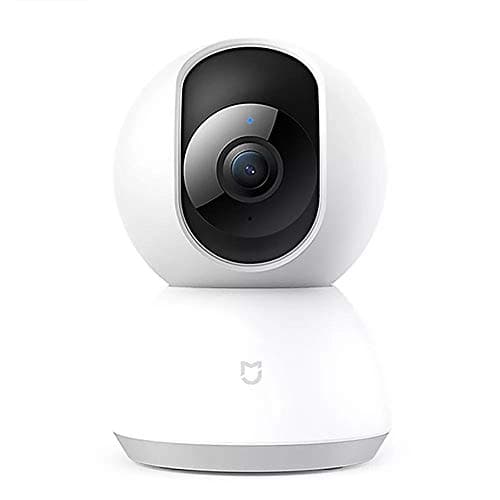 Xiaomi Mi Home Security Camera 360° 1080P, HD Home Security IP Camera Wireless WiFi Pet Camera with Sound/Motion Detection, Motion Tracking, Night Vision, 2-Way Audio, Remote View, Works with Alexa