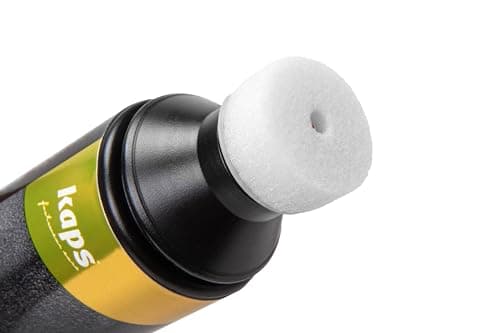 Kaps Suede Conditioner Color Restorer for Black Shoes and Boots, with Sponge Dye Applicator, Nubuck Suede Care (118 - Black) 7