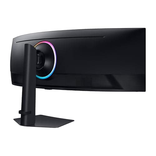 Samsung 49” Odyssey G9 Series DQHD 1000R Curved Gaming Monitor, 1ms(GtG), VESA DisplayHDR 1000, 240Hz, AMD FreeSync Premium Pro, Height Adjustable Stand, Ultrawide Screen, LS49CG954ENXZA, 2024 20