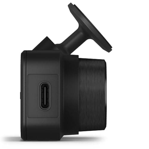 Garmin 010-02899-00 Dash Cam Mini 3 Ultracompact 1080p with 140 Degree Field of View Bundle with Lexar 32GB Memory Card, Microfiber Cleaning Cloth and Deco Essentials Converter Adapter 5