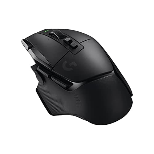 Logitech G502 X Lightspeed Wireless Gaming Mouse - LIGHTFORCE Hybrid Optical-Mechanical switches, Hero 25K Gaming Sensor, Compatible with PC - macOS/Windows - Black