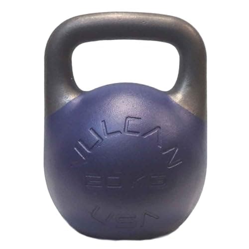 Vulcan Competition Kettlebell – Ergonomic Steel Design with 35mm Wide Grip Handle | Ideal for Strength Training and Workouts | Suitable for All Hand Sizes 7