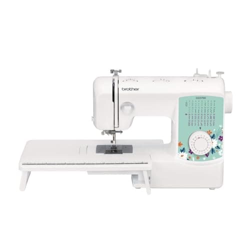 Brother GQ3700 Sewing and Quilting Machine with 37 Built-in Stitches, Automatic One-Step Buttonholer, Wide Table and Built-in Free Arm