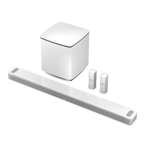 Bose Smart Ultra Dolby Atmos Soundbar, All-in-One Surround Sound System for TV, A.I. Dialogue Mode, Alexa and Google Voice Control, HDMI eARC, White 6