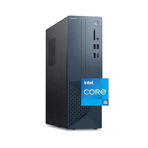 Dell Inspiron 3030s Small Desktop - Intel Core i5-14400 Processor, 16GB DDR5 RAM, 512GB SSD, Intel UHD 730 Graphics, Windows 11 Home, Onsite & Dell Migrate Support - Mist Blue