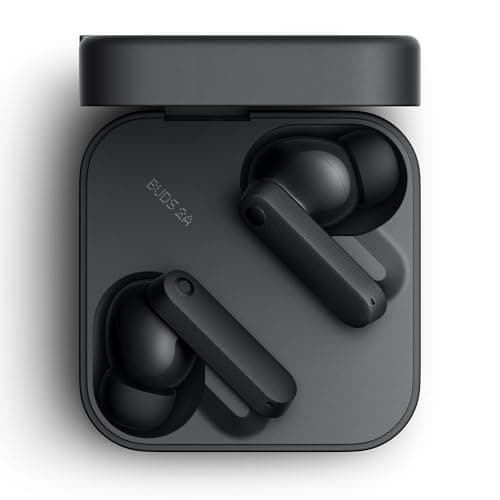 CMF Buds 2a Wireless Earbuds Active Noise Cancelling 42dB Hybrid ANC Bluetooth Headphones, 12.4mm Dynamic Driver for Big Bass, 4 Mic Clear Calls, Sport Ear Buds for iPhone, Android, Dark Grey 9
