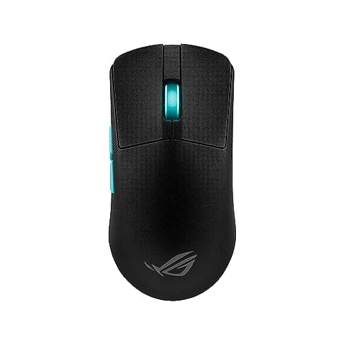 ASUS ROG Harpe Gaming Wireless Mouse, Ace Aim Lab Edition, 54g Ultra-Lightweight, 36,000 DPI Sensor, 5 Programmable Buttons, Tri-Mode Connectivity (2.4GHz RF, Bluetooth, Wired) Black (Renewed)