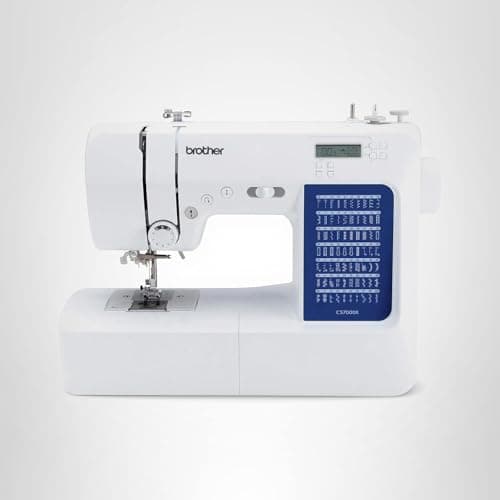 Brother CS7000X Computerized Sewing and Quilting Machine, 70 Built-in Stitches, LCD Display, Wide Table, 10 Included Feet, White 12