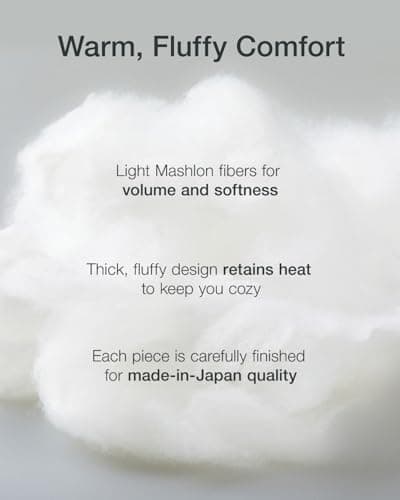 FULI Japanese Kotatsu Blanket, Warm Quilted Kotatsu Futon Comforter, 100% Cotton Top, Made in Japan, 81x81 in / 205x205 cm Square (Brown) 5