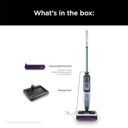 Shark SD200 Steam Pickup 3-in-1 Steam Mop Picks Up Debris, Deep Scrubs, & Steam Sanitizes All At Once, Lightweight Steam Cleaner for Home w/Sealed Hard Floors like Hardwood, Tile & Laminate (Renewed) 9