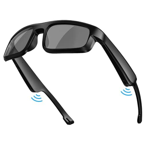 LVTEL Smart Glasses, Polarized Bluetooth Sunglasses, Built-in Mic & Speakers, Voice Assistant, UV Protection Audio Sun Glass