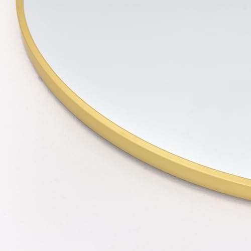 BEVERDY Arched Full Length Mirror - 18"58" Floor & Wall Mounted Mirror for Bedroom & Living Room, Gold 5