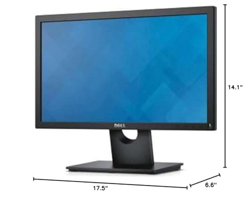 Dell E1916HV VESA Mountable 19" Screen,XGA Wide, LED-Lit Monitor,Black 6