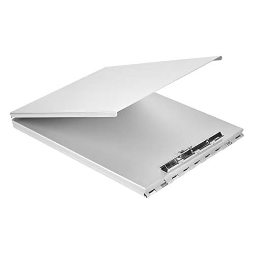Amazon Basics Aluminum Form Holder Storage Clipboard, 12.5" x 9" Silver 5